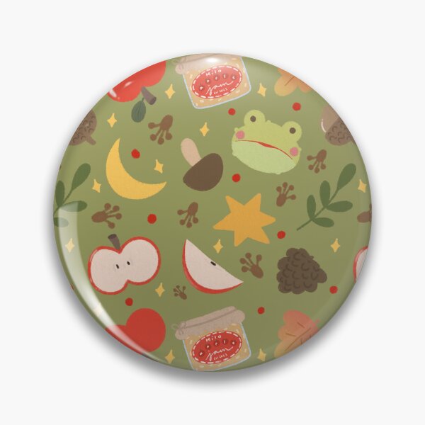 Item preview, Autumn Frog Seamless Pattern designed and sold by MiloverseOfficial.