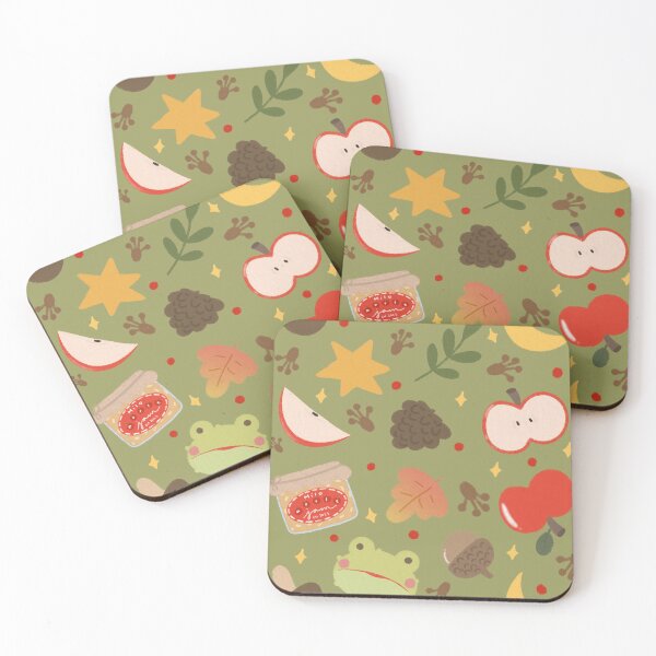 Item preview, Autumn Frog Seamless Pattern designed and sold by MiloverseOfficial.