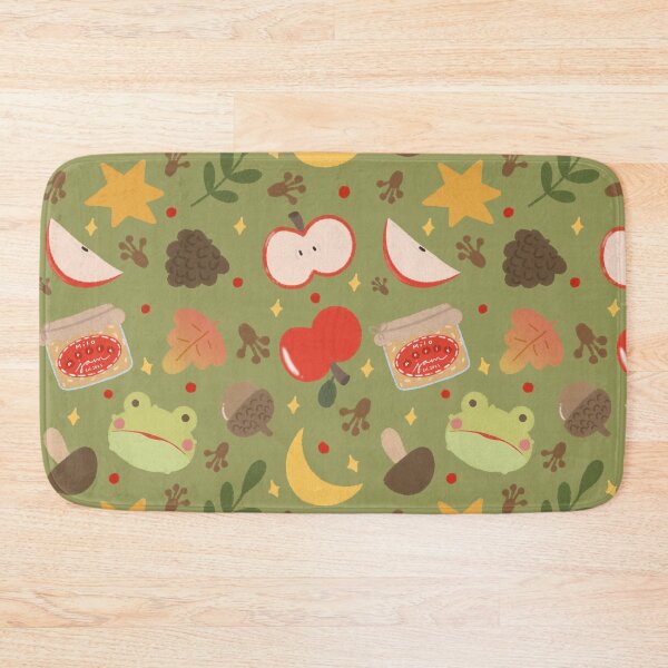 Item preview, Autumn Frog Seamless Pattern designed and sold by MiloverseOfficial.