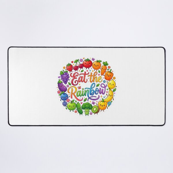 Item preview, Eat the Rainbow Cute Kawaii Fruits and Vegetables Sticker | Healthy Food Cartoon | Colorful Vegan Design designed and sold by Bhaskar Digital Art.