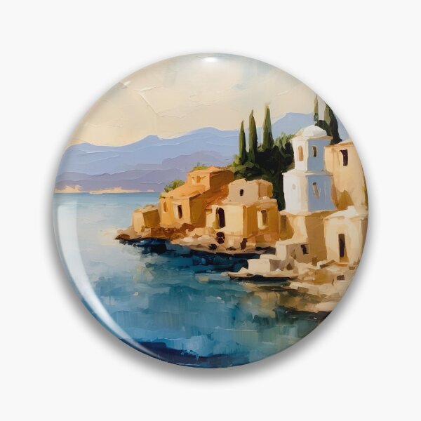 Item preview, Aegina Island designed and sold by Island Art Studios.