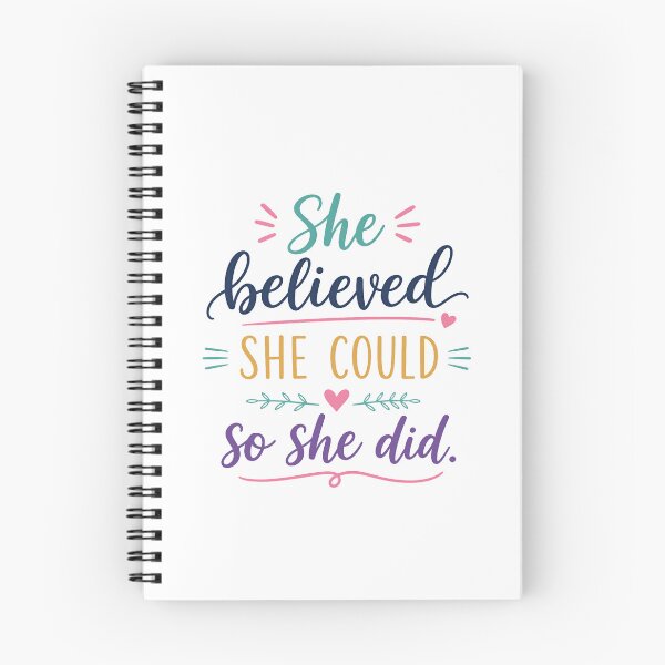 Item preview, She Believed She Could So She Did Motivational Women Empowerment designed and sold by HumansStuck12.