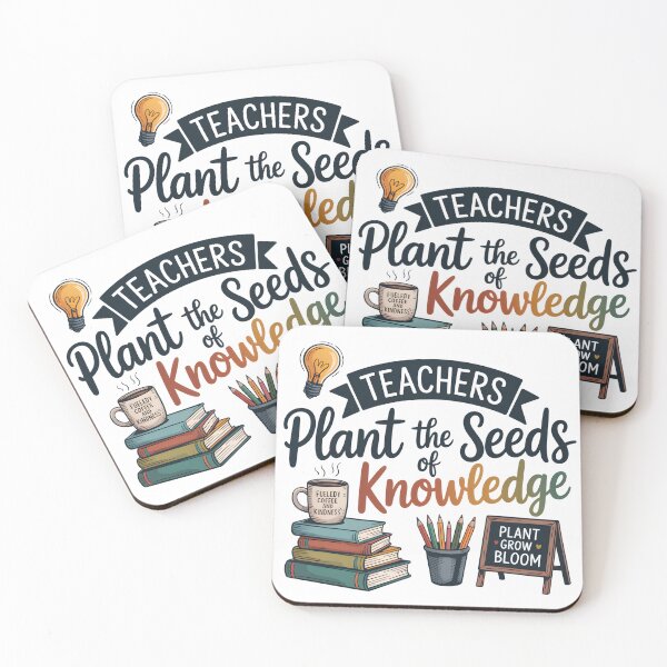 Item preview, Teachers Plant the Seeds of Knowledge designed and sold by LinaDesign Store.