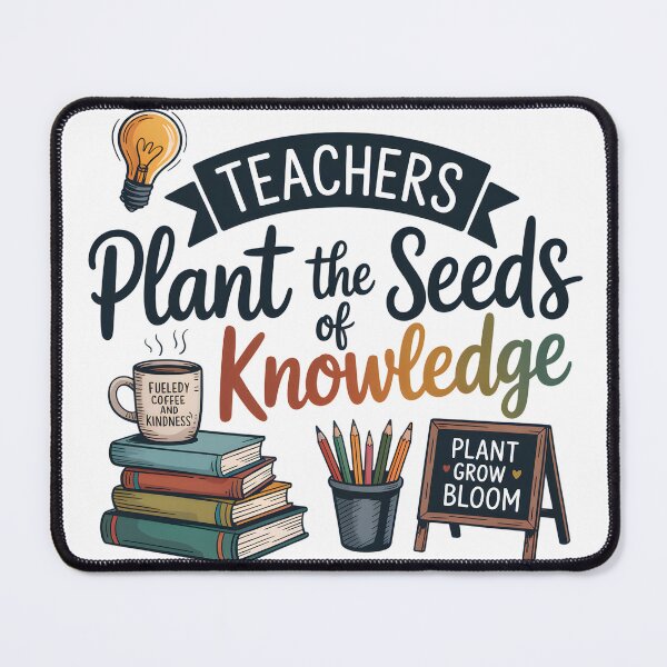 Item preview, Teachers Plant the Seeds of Knowledge designed and sold by LinaDesign Store.
