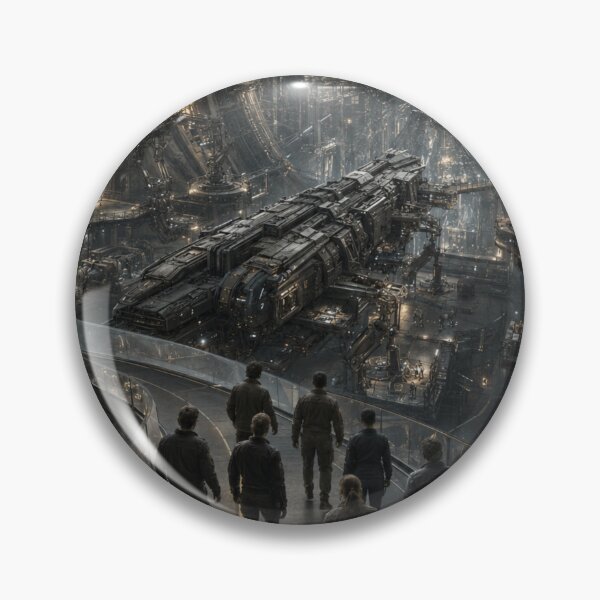 Item preview, Sci-Fi Spacecraft Inside a Buried Time Chamber designed and sold by Element Horizon Studio.