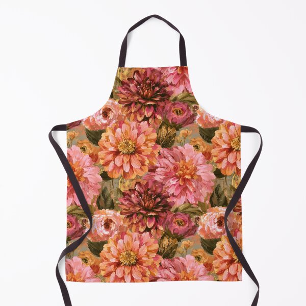 Item preview, Vibrant Dahlias Flower - Flower Bouquet Pattern - Best Gifts For Men designed and sold by RoyalStarsPatts.