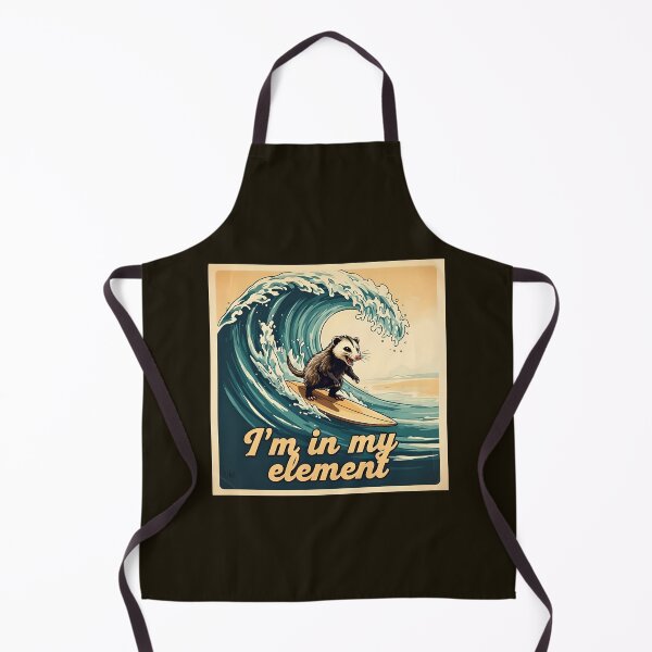 Item preview, I'm in my element - Opossum on the surfboard designed and sold by ParadoxParadox.