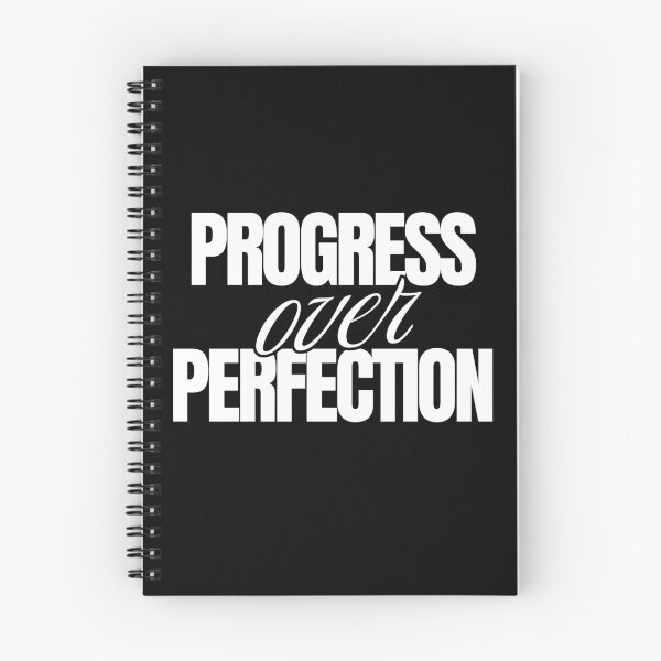 Item preview, Progress Over Perfection | Motivational Quote Progression Gifts designed and sold by BrokenLabel.