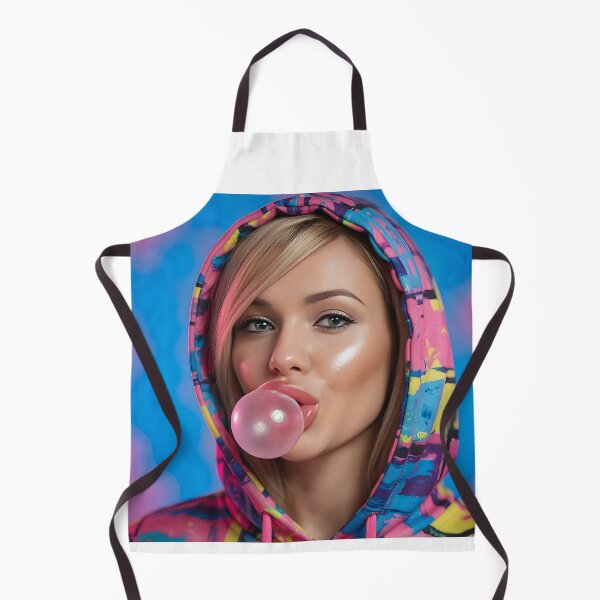 Item preview, Colorful Bubblegum Pop Art girl designed and sold by Sofiko Morena.