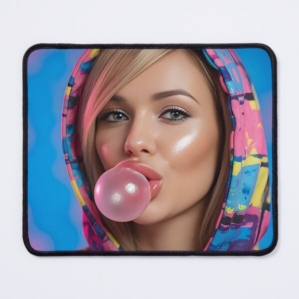 Item preview, Colorful Bubblegum Pop Art girl designed and sold by Sofiko Morena.