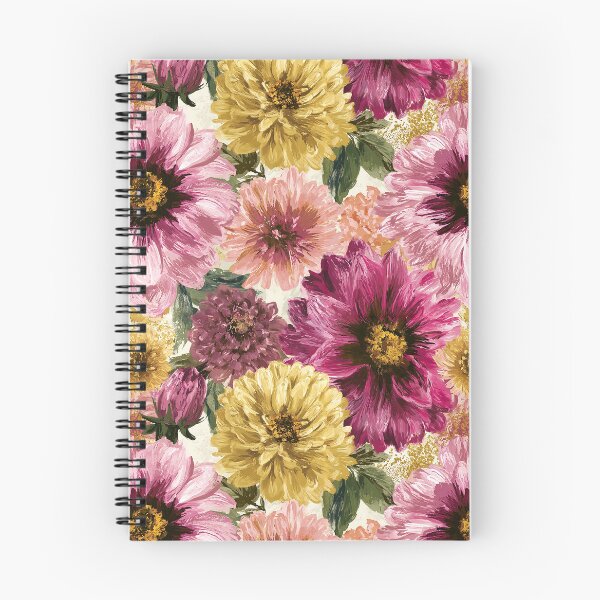 Item preview, Ornamental Dahlias Print - Flower Floral Pattern  - Best Gifts For Women designed and sold by RoyalStarsPatts.