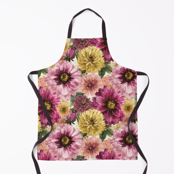 Item preview, Ornamental Dahlias Print - Flower Floral Pattern - Best Gifts For Women designed and sold by RoyalStarsPatts.
