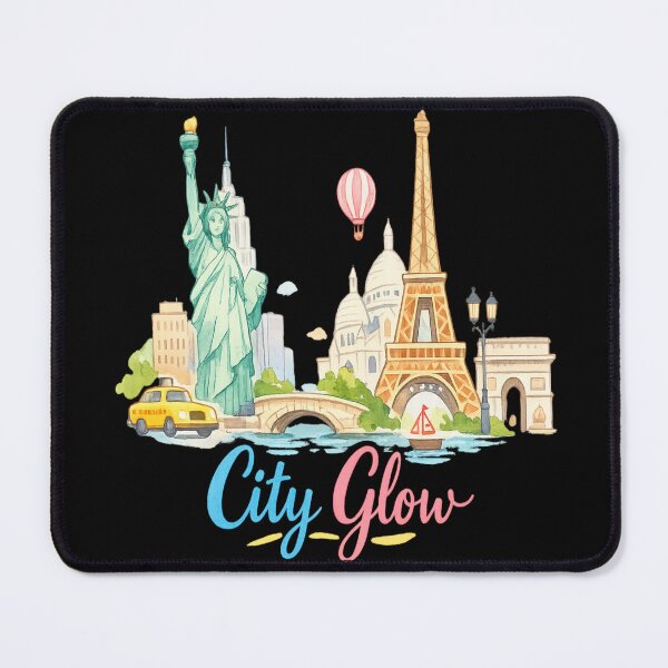 Item preview, paris and newyork inspired art designed and sold by PearlPathFinds.
