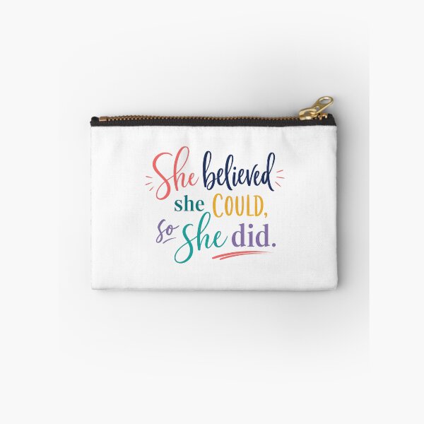 Item preview, She Believed She Could, So She Did Motivational Quote Women Empowerment designed and sold by HumansStuck12.