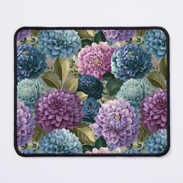 Item preview, Trendy Dahlias - Tropical Flower Pattern - Best Gifts For Mom designed and sold by RoyalStarsPatts.