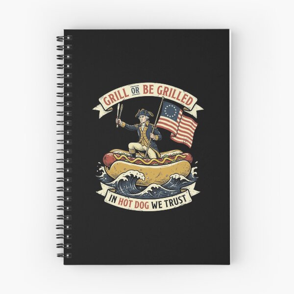 Item preview, Grill Or Be Grilled Patriotic Hot Dog Funny designed and sold by SiarheiYur.