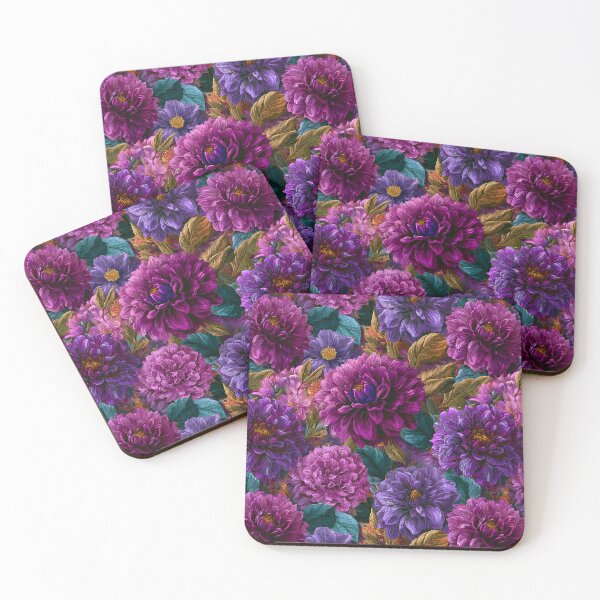 Item preview, Unique Dahlias  - Flower Bouquet Pattern  - Best Gifts For Dad designed and sold by RoyalStarsPatts.