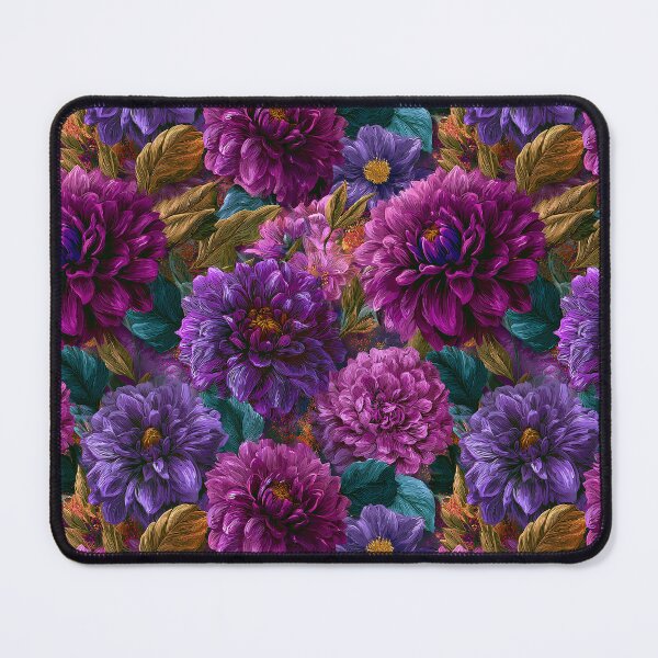 Item preview, Unique Dahlias - Flower Bouquet Pattern - Best Gifts For Dad designed and sold by RoyalStarsPatts.