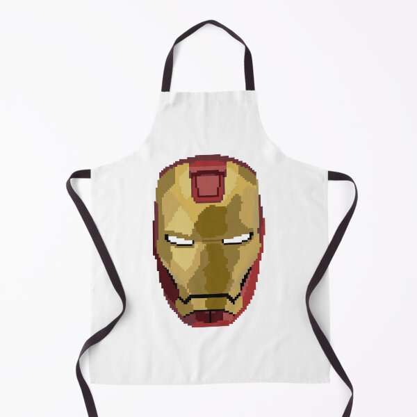 Item preview, Pixel Art Iron Man Mask designed and sold by FancyOwlDesigns.
