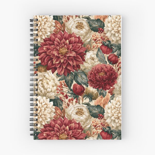 Item preview, Delicate Dahlias Flower  - Birth Flower Pattern  - Birthday Gift For Wife designed and sold by RoyalStarsPatts.