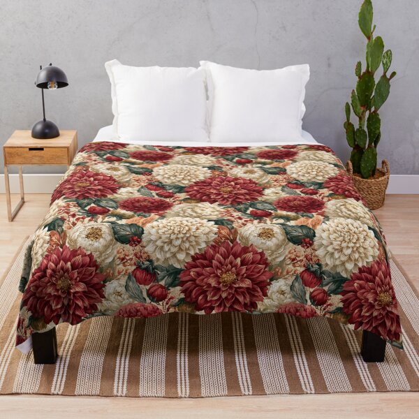 Item preview, Delicate Dahlias Flower - Birth Flower Pattern - Birthday Gift For Wife designed and sold by RoyalStarsPatts.