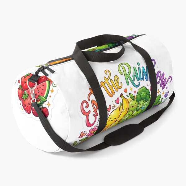 Item preview, Eat the Rainbow Kawaii Fruits and Vegetables Sticker | Cute Healthy Food Rainbow | Vegan Vegetarian Cartoon Design designed and sold by Bhaskar Digital Art.