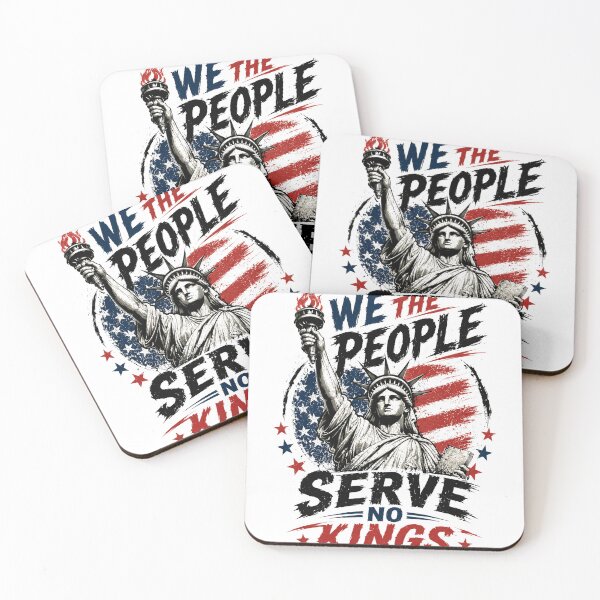Item preview, We The People Serve No Kings American Patriot Liberty Independence designed and sold by HumansStuck12.