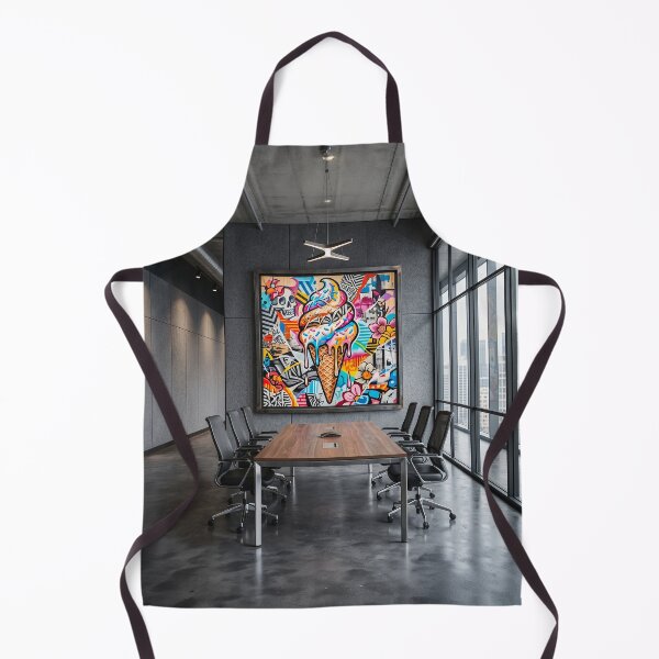 Item preview, Framed Pop Art Ice Cream Cone Corporate Board Room designed and sold by Home Decor Art.