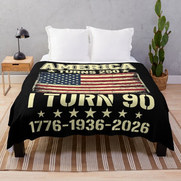 Item preview, America 250th Anniversary I Turn 90 Birthday designed and sold by SiarheiYur.