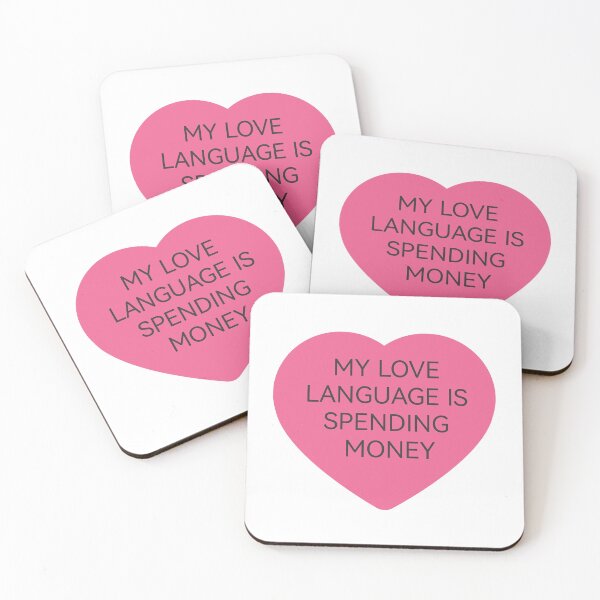 Item preview, my love LANGUAGE IS SPENDING money  designed and sold by Kasia1987t.