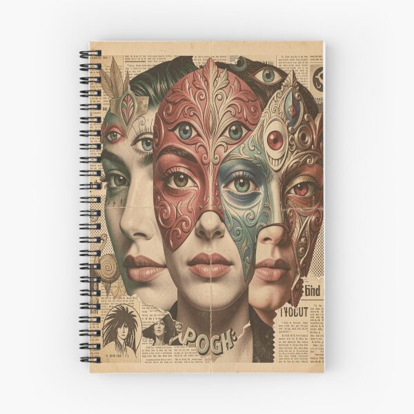 Item preview, Surreal Masked Identity Collage designed and sold by FotoworldEdel.