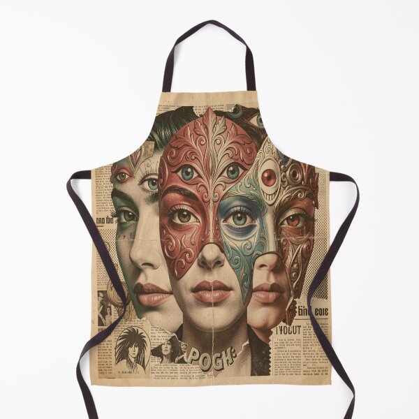 Artikelvorschau, Surreal Masked Identity Collage entworfen und verkauft von FotoworldEdel.