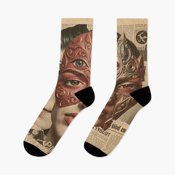 Item preview, Surreal Masked Identity Collage designed and sold by FotoworldEdel.