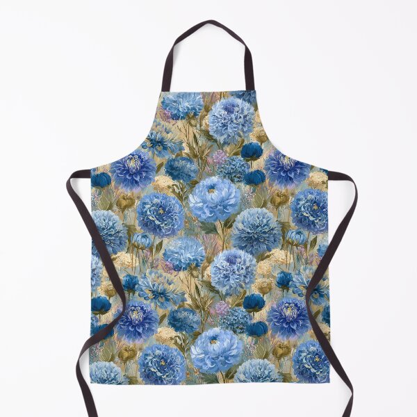 Item preview, Unique Dahlias Print - Birthday Flower Pattern - Birthday Gifts designed and sold by RoyalStarsPatts.