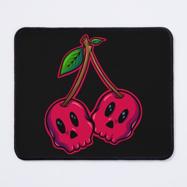 Item preview, Creepy Cute Cherry Skulls designed and sold by SingleTrackes.