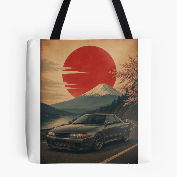 Item preview, Vintage Japanese Sports R32 Sunset in gray designed and sold by Traceursniper.