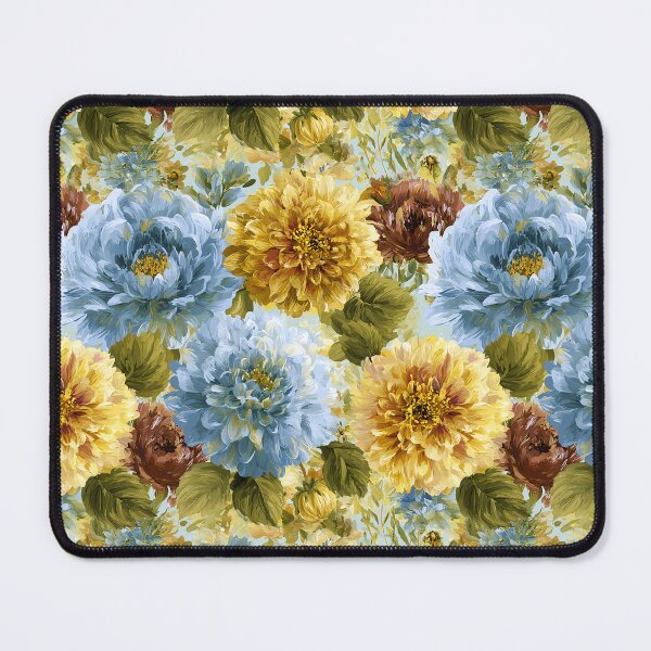 Item preview, Blooming Dahlias Floral - Flower Bouquet Pattern - Birthday Gifts For Boyfriend designed and sold by RoyalStarsPatts.