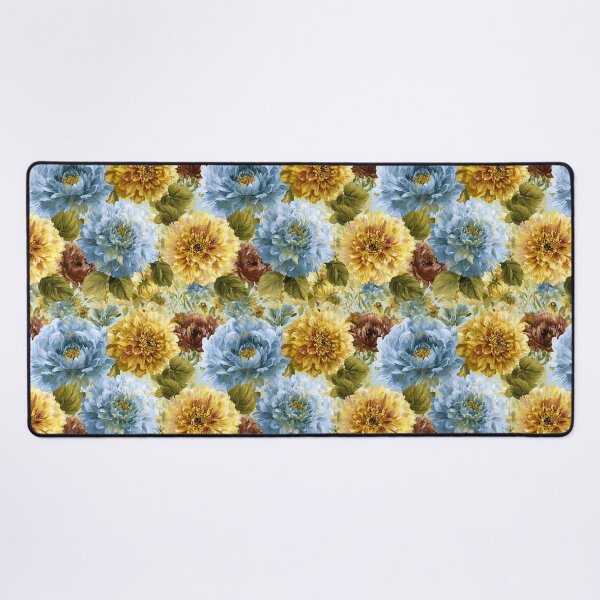 Item preview, Blooming Dahlias Floral - Flower Bouquet Pattern - Birthday Gifts For Boyfriend designed and sold by RoyalStarsPatts.