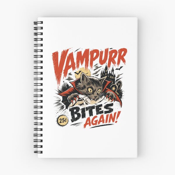 Item preview, Vampurr Bites Again! Halloween Cat Vampire Feline Lover Spooky designed and sold by HumansStuck12.
