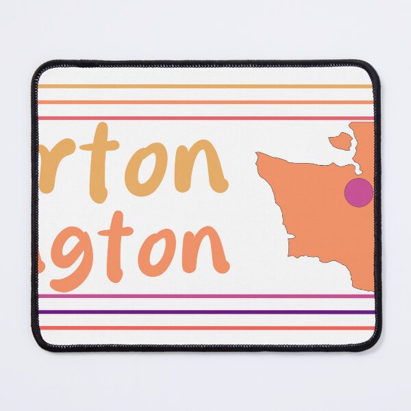 Item preview, Bremerton Washington City Marked On Map designed and sold by TheIconSmith.