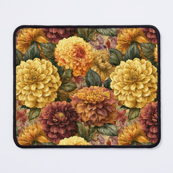 Item preview, Minimalistic Dahlias Floral - Flower Garden Pattern - Birthday Gifts For Dad designed and sold by RoyalStarsPatts.