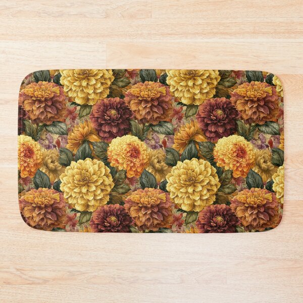 Item preview, Minimalistic Dahlias Floral  - Flower Garden Pattern  - Birthday Gifts For Dad designed and sold by RoyalStarsPatts.
