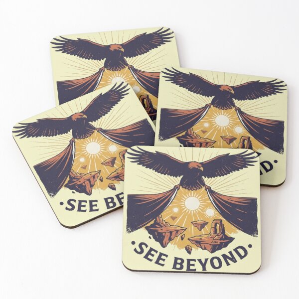 Item preview, See Beyond – Visionary Eagle Art designed and sold by Dogandesighn.
