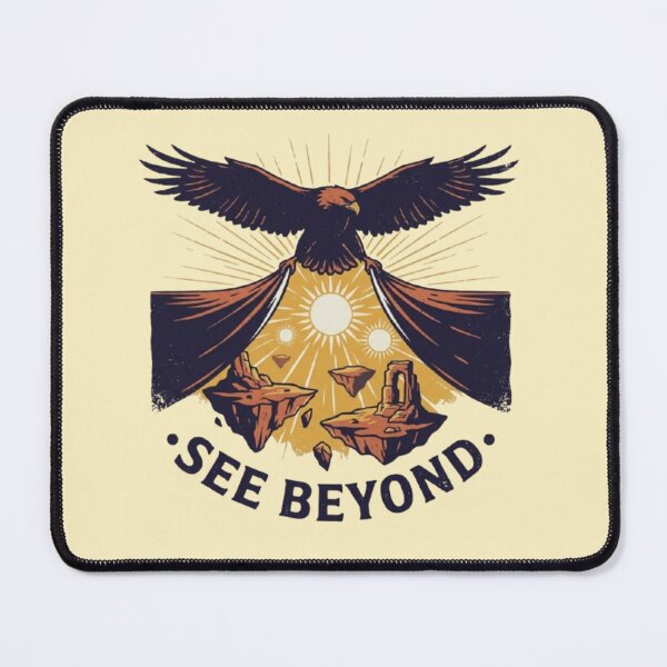 Item preview, See Beyond – Visionary Eagle Art designed and sold by Dogandesighn.