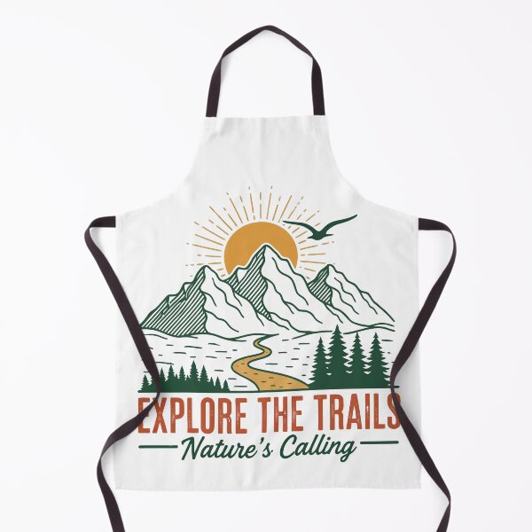 Item preview, Explore the Trails Natures Calling Vintage Mountain Sunset designed and sold by Amir Faysal.