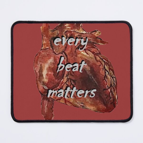 Item preview, Heart - every beat matters designed and sold by Gina_BreWe.