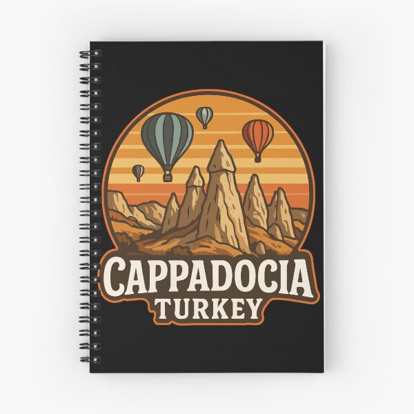 Item preview, Cappadocia Turkey Retro Travel designed and sold by TomFrontierArt.