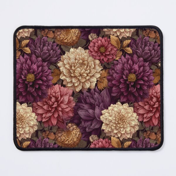 Item preview, Graceful Dahlias - Birth Flower Pattern - Birthday Gifts For Girlfriend designed and sold by RoyalStarsPatts.