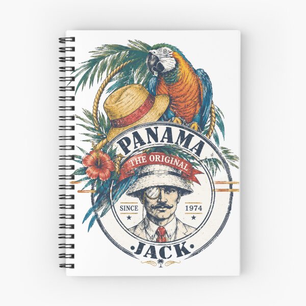 Item preview, The Best of Panama Jack Original Logo Caribbean Collection for Living Classic Style 1974 designed and sold by best-of-panama.