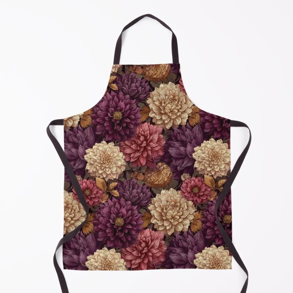 Item preview, Graceful Dahlias - Birth Flower Pattern - Birthday Gifts For Girlfriend designed and sold by RoyalStarsPatts.